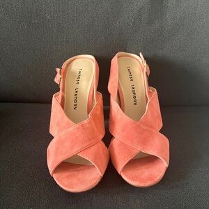 Chinese Laundry Pink, Thick High Heels - NWOT